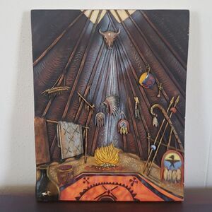 Vintage 1999 Reco Native American Views "Cheyenne's Pride" Perillo